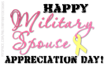 for us, military spouses!