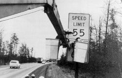 55 mph speed limit?