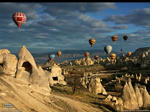 Hot Air Balloon Day - Hot Air Balloons, Cappadocia,