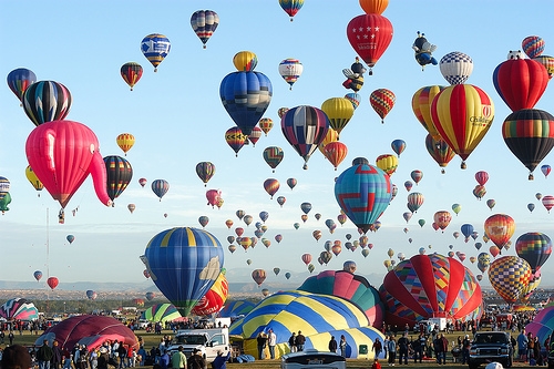 The Biggest Hot Air Balloon Festivals