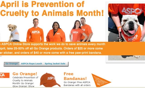 ASPCA (American Society for the Prevention of Cruelty to Animals) question.?