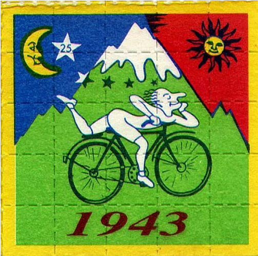 1943: “Bicycle Day” Albert