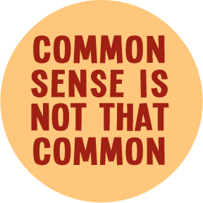 what does " common sense" really mean?