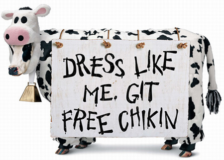 What are you wearing for Chick-fil-A’s Cow Appreciation Day?