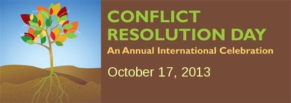 Conflict Resolution Day 2013: