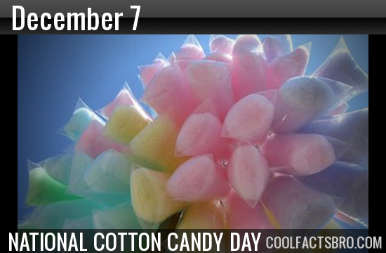When was cotton candy invented?