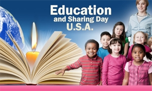 Is Education and Sharing Day official and what date is it on?