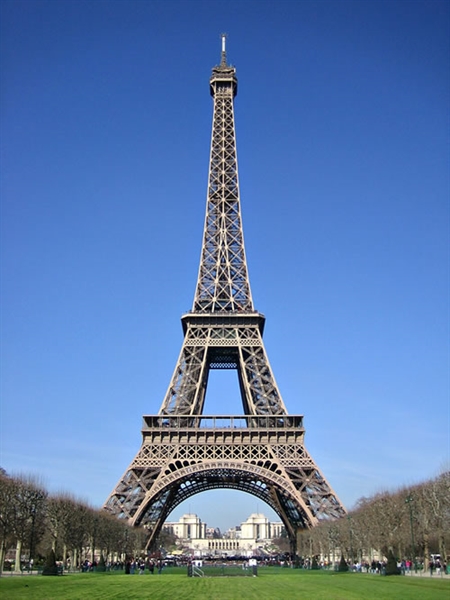 Who built the Eiffel Tower?