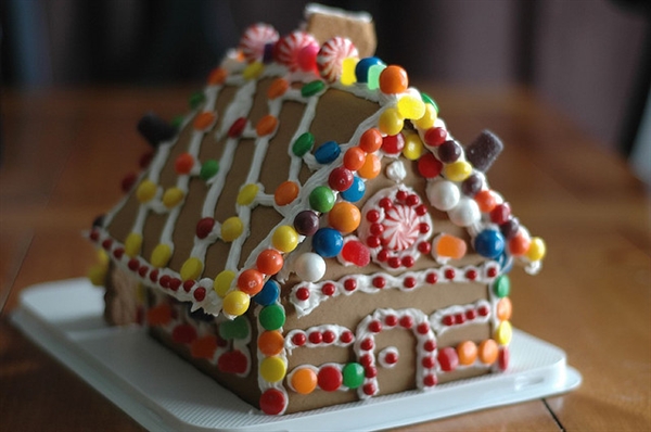 where dod i get a gingerbread house recipe?