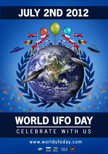World UFO Day poster 2012