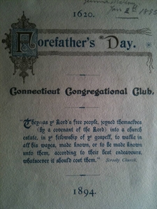 Forefathers Day - Forefathers Day is celebrated in the US on which date?