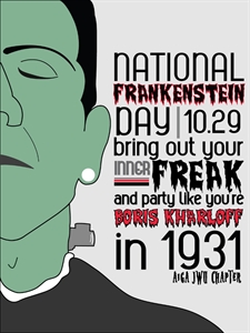 Frankenstein Day - What happened to Frankenstein the day after he completed his creation?