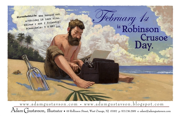 what is the novel Robinson Crusoe?