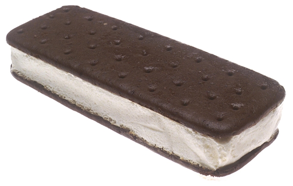 Who invented the ice cream sandwich?