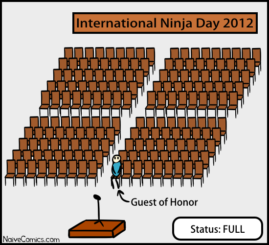 As a ninja, do you support International Talk Like A Pirate Day?