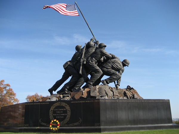 How long did the battle at Iwo Jima?
