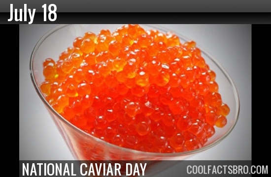 Today is National Caviar Day. What do you think?