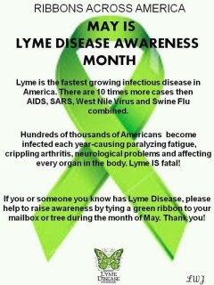 Did You Know That Its Lyme Disease Awareness Month?