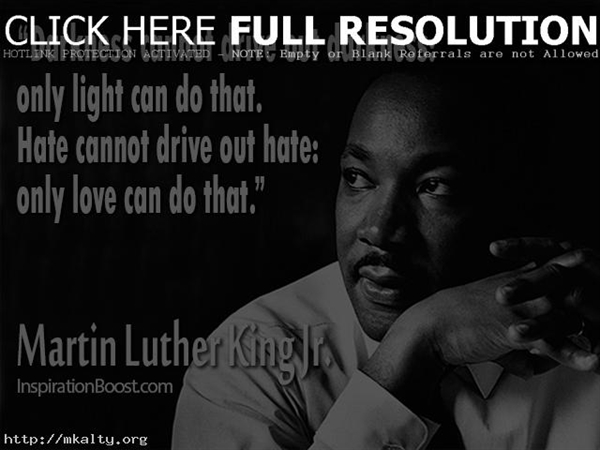 What are your plans for Martin Luther King day?
