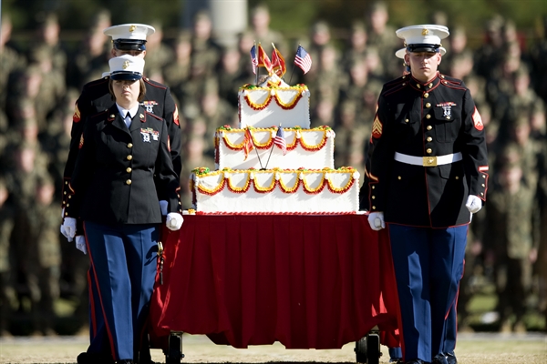 Would anyone like to wish my Marine Corps a Happy Birthday?