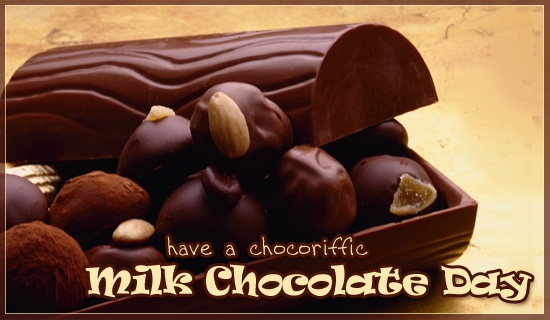 How much milk chocolate per day?