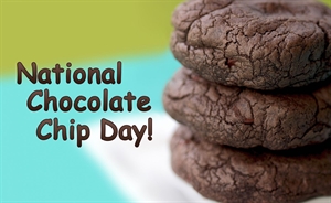 National Chocolate Chip Day - today is national chocolate chip day think about all the ways that chocolate chip can be used?