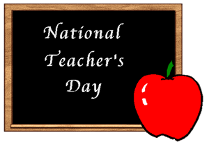 National Teacher Day - is today may 7 national teachers day?