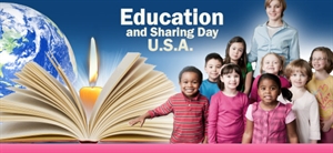 Education and Sharing Day - Is Education and Sharing Day official and what date is it on?