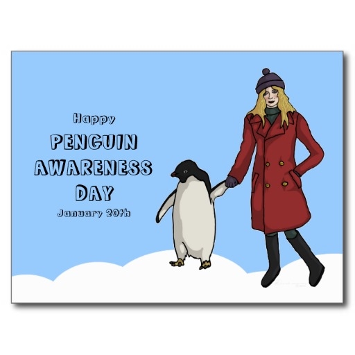 did you know that today is national Penguin awareness day?