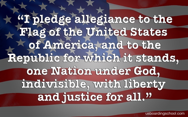 Pledge of Allegiance?