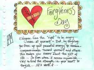 National Forgiveness Day - Christians, today is national forgiveness day, so do you forgive me?