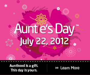 Aunties Day - Why not have an auntieuncle day?