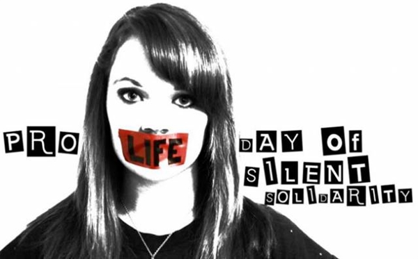 Pro-life day of silent solidarity?