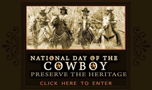 National Day of the Cowboy - What day is national cowboy wedding day?