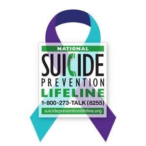 What are some suicide prevention hotlines?