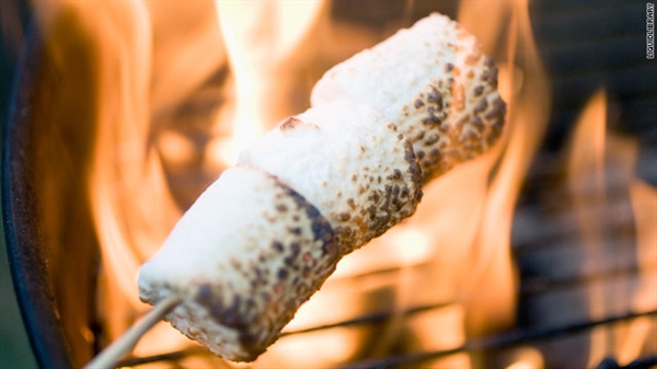 Did you know that tomorrow is also National Marshmallow Toasting Day?