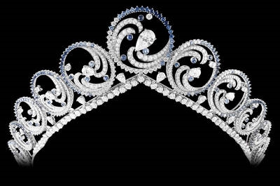 Are tiara’s tacks on your wedding day?