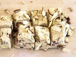 i need a recipe for flavoured nougat?