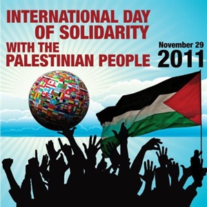 International Day of Solidarity With The Palestini - International Day Of