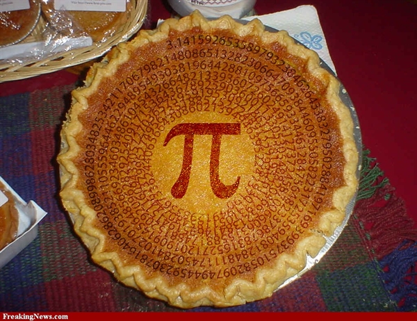 PI (or rather, PIE) DAY?!?!?!?