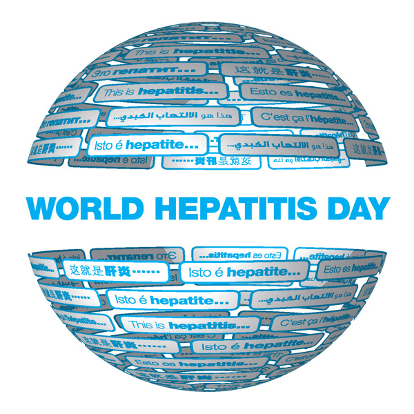 The World Hepatitis Day logo
