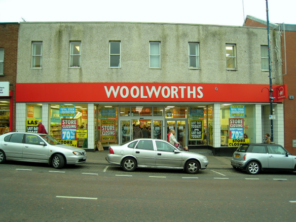 Goodbye Woolworth’s, I know it’s not a question?