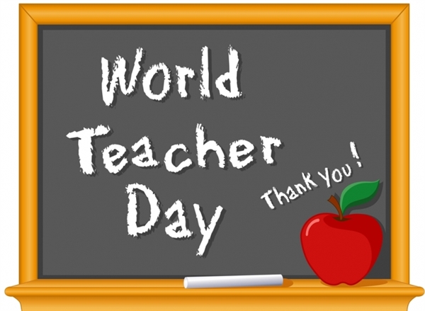 Which date is world teachers day?