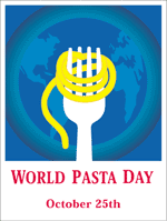 World Pasta Day - Pastafarians - does the FSM (Parm be upon Him) support this World Pasta Day?