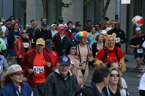 We’ll be in San Francisco 5/17, the day of Bay to Breakers