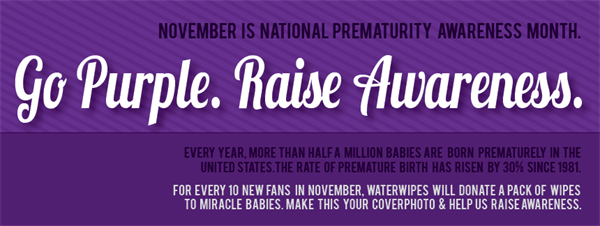 National Prematurity Awareness Month (yesterday was NPA Day.)?