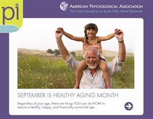 September Is Healthy Aging Month - 90 pounds by September possible?