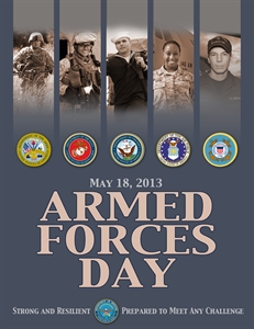 Armed Forces Day - Armed Forces Day, and Veterans Day?