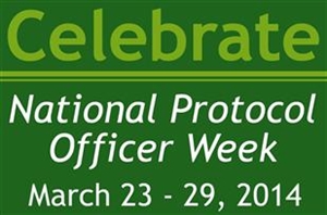 National Protocol Officer's Week - National Protocol Officer Week