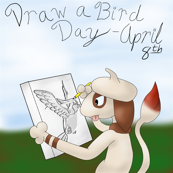 April 8th-Draw a Bird Day by
